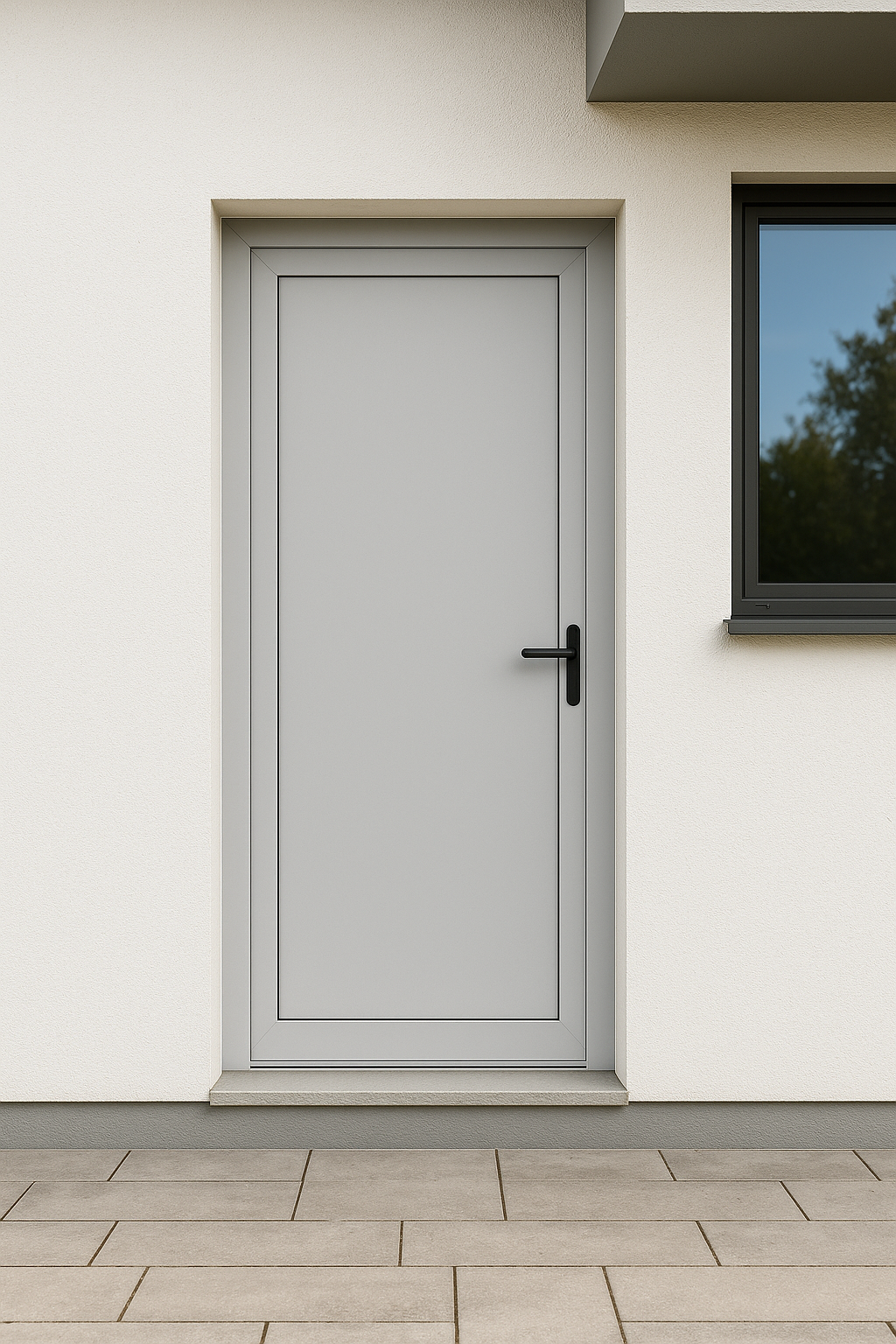 Puerta aluminio 190x100